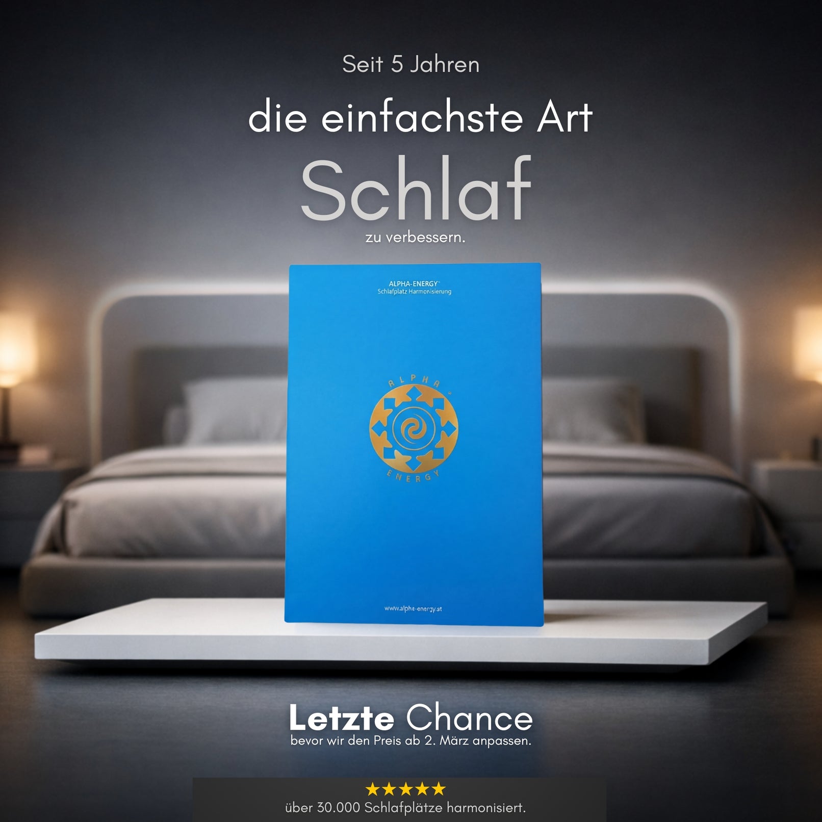 1x Schlafplatz-Harmonisierungsplatte